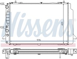 Radiator racire motor Nissens 60466A