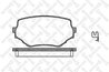 Set placute frana Stellox 605 002-SX