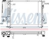 Radiator racire motor Nissens 60607