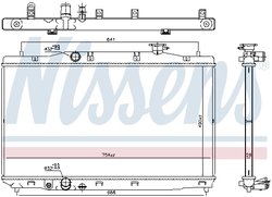Radiator racire motor Nissens 606294