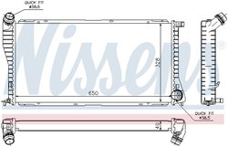 Radiator racire motor Nissens 60634A