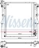 Radiator racire motor Nissens 606549
