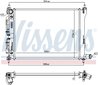 RADIATOR RACIRE MOTOR NISSENS 606732 - Compatibil cu KIA