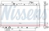 Radiator racire motor Nissens 606841