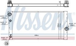 Radiator racire motor Nissens 60769