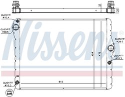 Radiator racire motor Nissens 60779