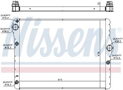 Radiator racire motor Nissens 60778