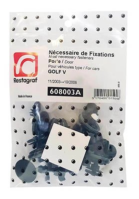 Set clipuri sustinere, caroserie Restagraf 608003A