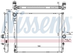 RADIATOR RACIRE MOTOR NISSENS 60807 - Compatibil cu BMW