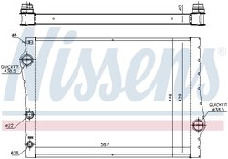 RADIATOR RACIRE MOTOR NISSENS 60823 - Compatibil cu BMW