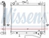 RADIATOR RACIRE MOTOR NISSENS 60854 - Compatibil cu ISUZU