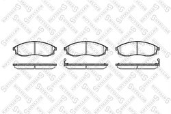 Set placute frana Stellox 609 002-SX
