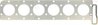 GARNITURA CHIULOASA VICTOR REINZ 61-37180-00 - Compatibil cu ERF, MAN, NEOPLAN, VAN HOOL, VISEON