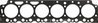 GARNITURA CHIULOASA VICTOR REINZ 61-37570-20 - Compatibil cu DEUTZ-FAHR