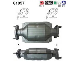 CATALIZATOR AS 61057 - Compatibil cu HYUNDAI, KIA