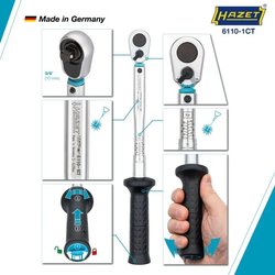CHEIE DINAMOMETRICA HAZET 6110-1CT - Piesa auto compatibila cu mai multe marci