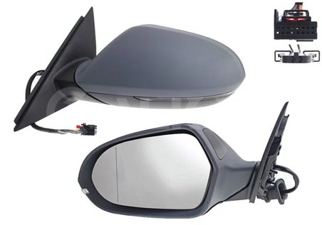 OGLINDA EXTERIOARA ALKAR 6153786 - Compatibil cu AUDI