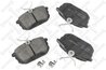SET PLACUTE FRANA STELLOX 616 012-SX - Compatibil cu HAIMA (FAW), MITSUBISHI, PROTON, SMART, VOLVO