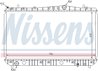 RADIATOR RACIRE MOTOR NISSENS 61633 - Compatibil cu CHEVROLET, DAEWOO