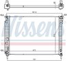 Radiator racire motor Nissens 616905