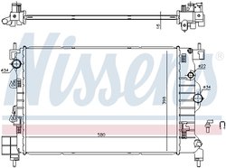 RADIATOR RACIRE MOTOR NISSENS 61697 - Compatibil cu CHEVROLET, OPEL, VAUXHALL