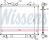 Radiator racire motor Nissens 61741A