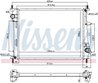 Radiator racire motor Nissens 617867