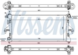 Radiator racire motor Nissens 617879