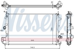 Radiator racire motor Nissens 61914A