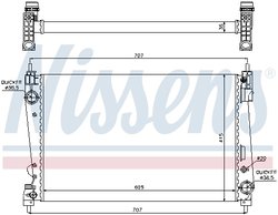 Radiator racire motor Nissens 61916