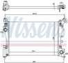 Radiator racire motor Nissens 61917