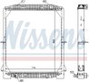 Radiator racire motor Nissens 61973A