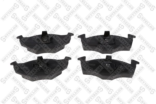 SET PLACUTE FRANA STELLOX 620 000B-SX - Compatibil cu SEAT, SKODA, VW