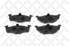 Set placute frana Stellox 620 011-SX