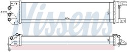 Radiator temperatura scazuta intercooler Nissens 620155