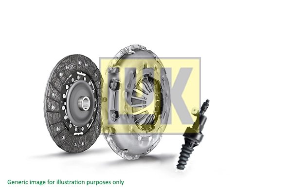 SET AMBREIAJ LUK 621 3014 22 - Compatibil cu AUDI, SEAT, SKODA, VW