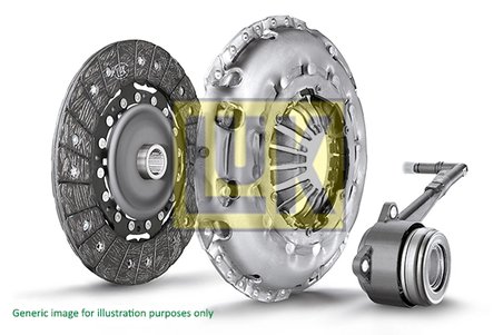 SET AMBREIAJ LUK 624 3408 33 - Compatibil cu MERCEDES-BENZ, MERCEDES-BENZ (FJDA), VW