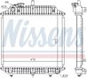 RADIATOR RACIRE MOTOR NISSENS 62516 - Compatibil cu MERCEDES-BENZ