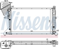 Radiator racire motor Nissens 62519A