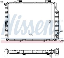 RADIATOR RACIRE MOTOR NISSENS 62608A - Compatibil cu MERCEDES-BENZ