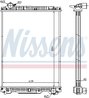 Radiator racire motor Nissens 626570