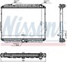 Radiator racire motor Nissens 6270030