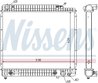 RADIATOR RACIRE MOTOR NISSENS 62724A - Compatibil cu MERCEDES-BENZ