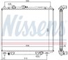 Radiator racire motor Nissens 62801