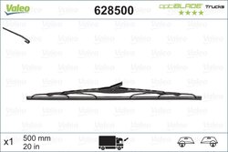 Lamela stergator Valeo 628500