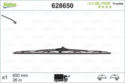 LAMELA STERGATOR VALEO 628650 - Compatibil cu ASTRA, BHARATBENZ, CITROEN, FIAT, FORD, FOTON, GINAF, IVECO, MERCEDES-BENZ, PEUGEO