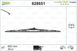Lamela stergator Valeo 628651