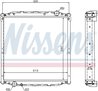 Radiator racire motor Nissens 62880A