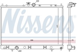 Radiator racire motor Nissens 628964