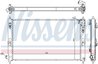 Radiator racire motor Nissens 628969